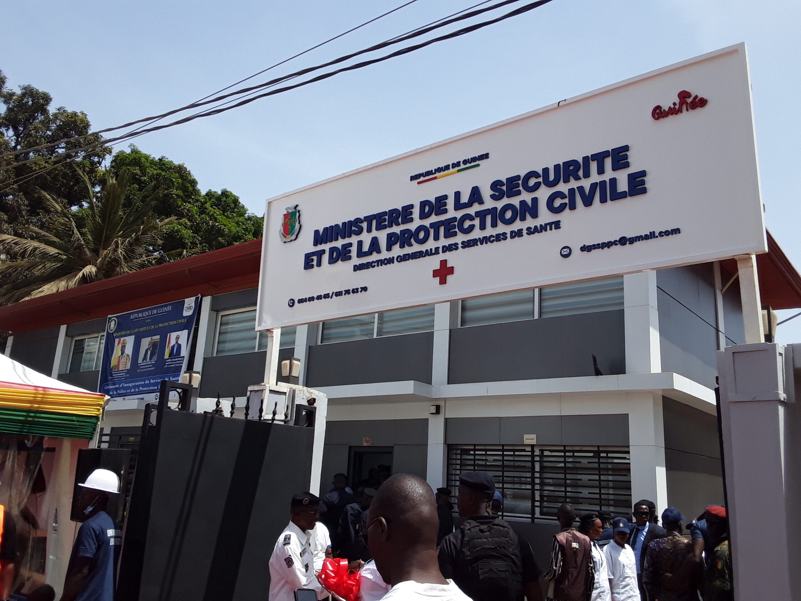 Conakry : le service de santé de la Police inauguré